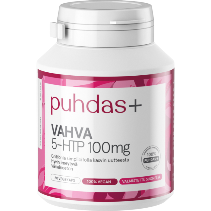 Puhdas+ 5-HTP 100 mg vegekaps 60 kpl
