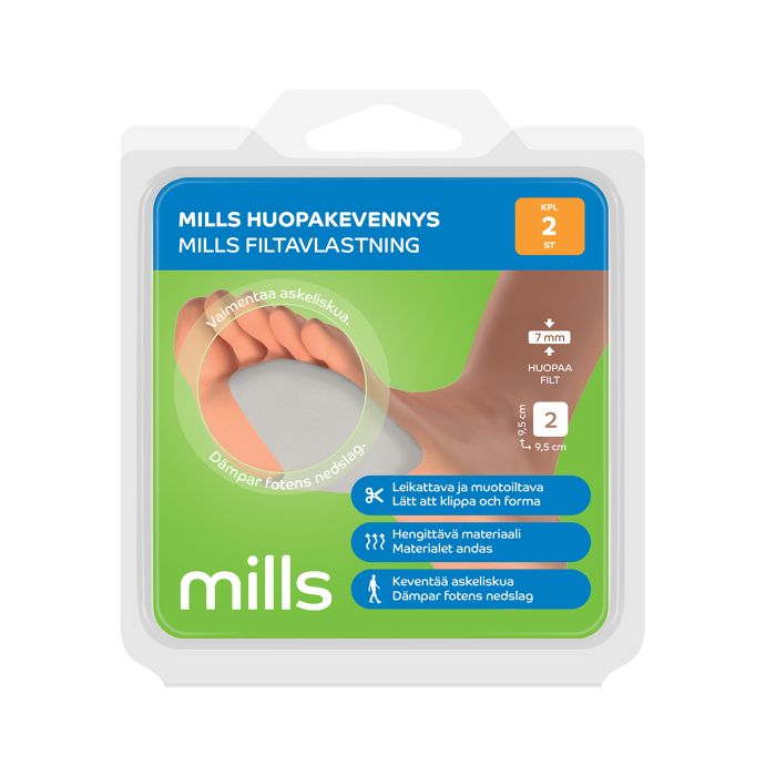 Mills Huopakevennys, 9,5 x 9,5 cm 2 KPL kuva 2