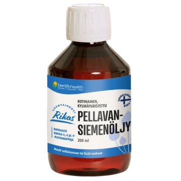 Rikas Pellavansiemenöljy 200 ml