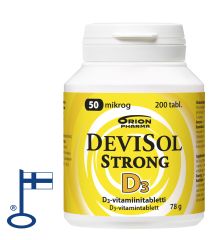 Devisol Strong 50 mikrog imeskelytabletti 200 kpl